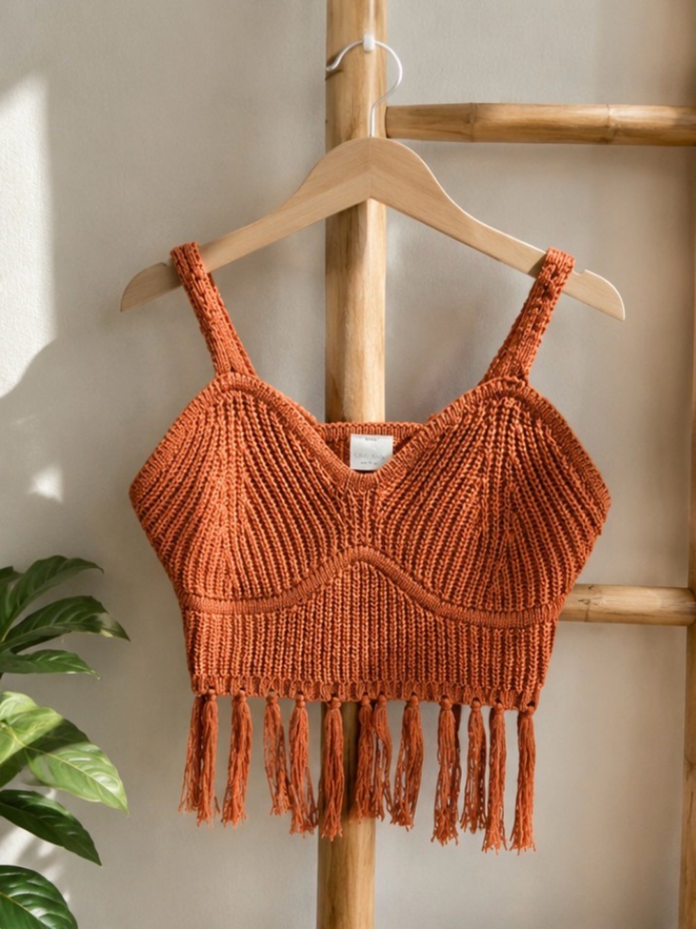 NWT Boho Fringe Tank Top